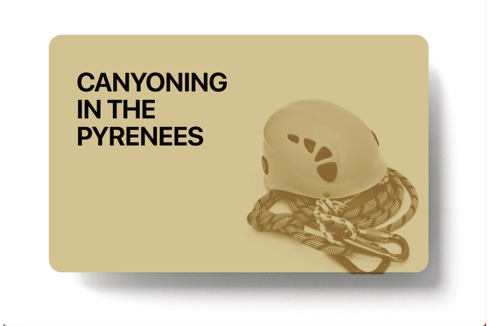 Canyoning Pirineos 2