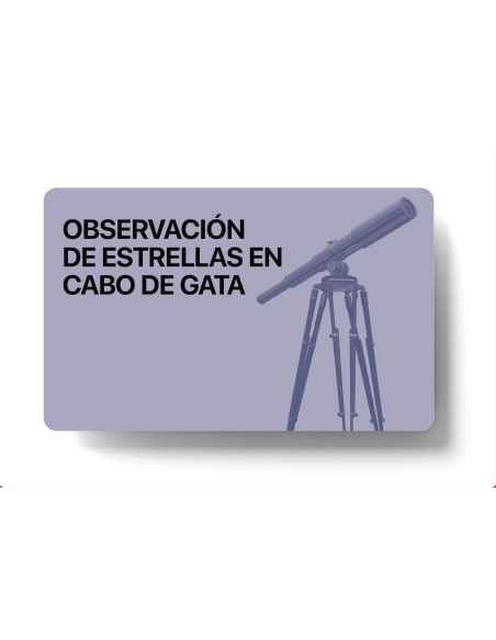 Night hiking route and stargazing in Cabo de Gata.